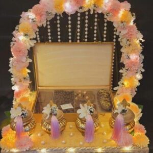 decorated dry fruit platter - Image 1