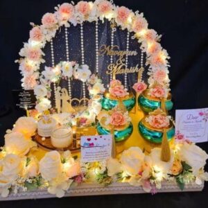 decorated dry fruit platter - Image 1
