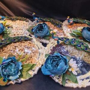 decorated dry fruit platter - Image 1