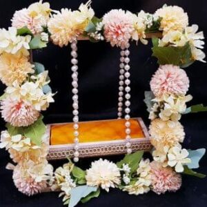 Decorated Krishna Jhula - Image 1