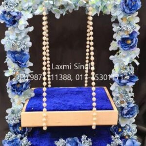 Decorated Krishna Jhula - Image 1