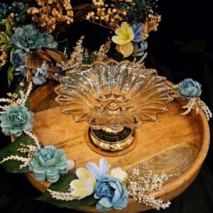 decorated dry fruit platter - Image 1
