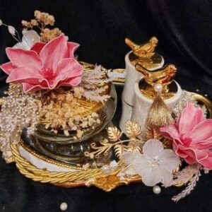 decorated dry fruit platter - Image 1