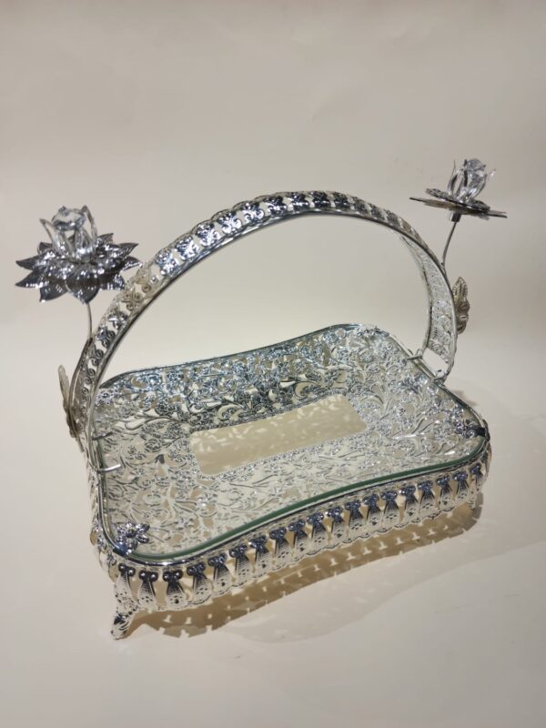 Metal Dryfruit Basket