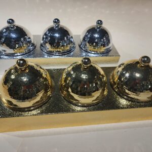 Metal Dryfruit Platter