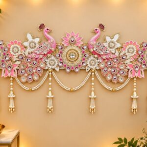 Pastel Pink Mor Bandhanwar - Image 1