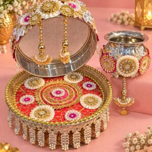Mandala Thali Set - Image 1