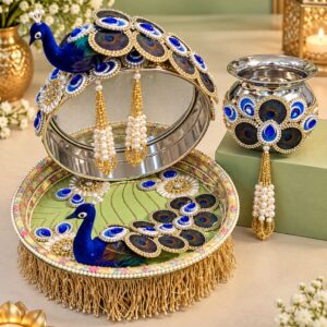 Neel Mayur Thali Set - Image 1